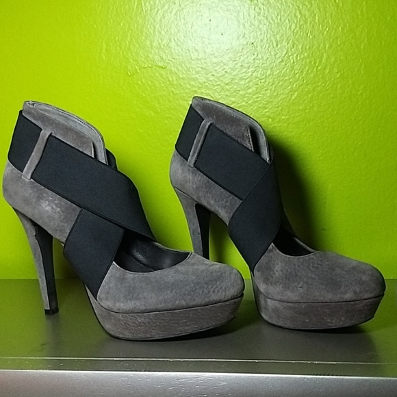 Jessica Simpson Shoes - Jessica Simpson Light Brown Suade Platform Heels